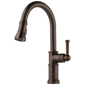 Brizo Artesso™ 1-Hole Pull-Down Kitchen Faucet with Single ...