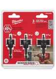 Milwaukee® 1/4 in. Hole Saw 3-Piece M49224800 at Pollardwater