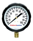 Thuemling Industrial Products Bourdon 2-1/2 in. 300 psi KEMX Liquid Filled Pressure Gauge MNPT T4109540 at Pollardwater