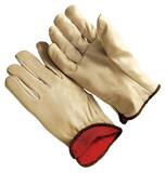 Seattle Glove Leather Lined Cowhide Driver Glove in Natural S94360RM at Pollardwater