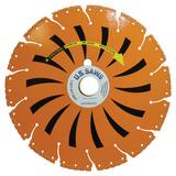 U.S.SAWS Tiger Tooth 8 in. Diamond Circular Saw Blade UAPB08125D at Pollardwater