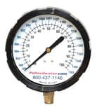 Pollardwater 3-1/2 x 1/4 in. MNPT 100 psi Brass and Stainless Steel Pressure Gauge T6106991 at Pollardwater