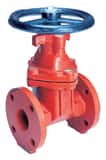 Matco-Norca 200WW Series Flanged Cast Iron and Rubber Open Left Resilient Wedge Gate Valve M200W13W at Pollardwater