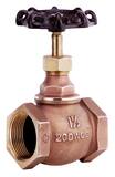 Matco-Norca 200T 1-1/2 in. Bronze Threaded Rising Valve Stem Globe Valve M200T07 at Pollardwater