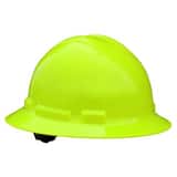 Radians Quartz™ Plastic Hard Hat in Hi-Viz Green RQHR6GREENHV at Pollardwater