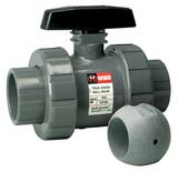 Plastic Full Port Union Socket Weld x Union Threaded 250# Ball Valve HTB1150STZ at Pollardwater