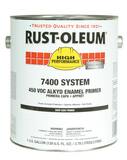 Rust-Oleum® V7400 System Silver Gray DTM Alkyd Enamel Paint 1 gal R245484 at Pollardwater