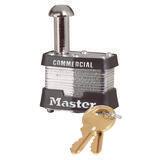 Master Lock 443 Series 1-9/16 x 5/8 in. Laminated Steel Vending and Meter Padlock Keyed Alike M443KA at Pollardwater