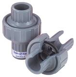 Plast-O-Matic Plastic Threaded Check Valve PCKM050EPPV at Pollardwater