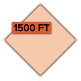 VizCon 48 SIGN O/LAY 1000 F/WORD AHEAD V26048OEV1500FT at Pollardwater