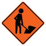 VizCon Non-Reflective Vinyl Roll-Up Sign - BE PREPARED TO STOP V26036EVHFMWS at Pollardwater
