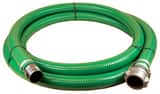 Abbott Rubber Co Inc 4 in. x 20 ft. NPSM Male x Female Quick Connect PVC Suction Hose in Green A1240400020CN at Pollardwater