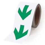 Harris Industries Glow Brite® 3 in. Glow-in-the-Dark Arrow Tape Green 100 Per Roll HGLA03 at Pollardwater