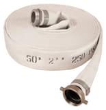 Abbott Rubber Co Inc 1-1/2 in. x 50 ft. MNST x FNST Aluminum Discharge Hose in White A1132150050NST at Pollardwater