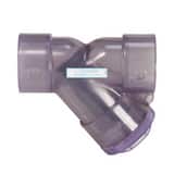 Fnpt Clear PVC Y-Strainer HYS00200T at Pollardwater