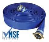 Abbott Rubber Co Inc 1-1/2 in. x 50 ft. NSF Potable Water Hose MxF NST A1159150050NSTALRL at Pollardwater