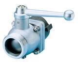 Harrington 2-1/2 x 1-1/2 in. Aluminum Standard Port FNST x MNST x MNST Ball Valve HH20125NH15NH at Pollardwater