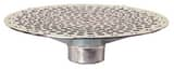 Abbott Rubber Co Inc Series SSKS-TH 1-1/2 in. Plated Steel Top Hole Strainer ASSKS150TH at Pollardwater