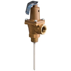 1 in. Bronze MNPT x FNPT 150# 210 Relief Valve