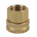 PROFLO® 1/2 x 3/4 in. FIP x FHT Hose Swivel Brass Adapter PFXFFHSDFN at Pollardwater