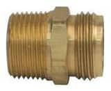 PROFLO® 3/4 x 1/2 in. MHT x FIP Brass Hose Adapter PFXMFMHFDFN at Pollardwater