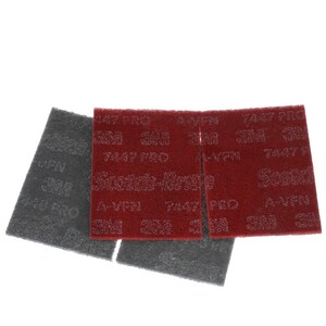 6 in. Pro Hand Pad Trial in Maroon