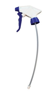 1-3/10 x 9-7/8 in. Plastic Trigger Spray in Blue and White