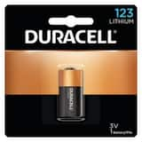 Duracell 3V CR123A Lithium Battery DDL123ABPK at Pollardwater