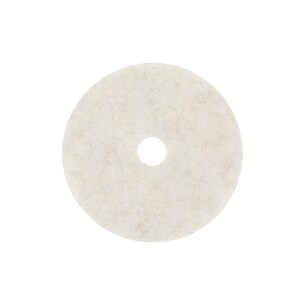 20 in. Natural Blend Pad in White (Case of 5)