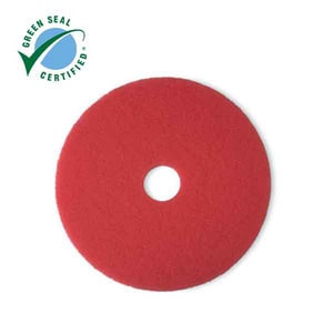 13 in. Buffer Floor Pad in Red (Case of 5)