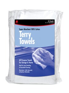 20-1/2 in. Towel in White (Pack of 24)