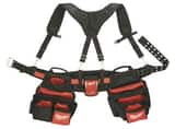 Milwaukee® Contractor Work Belt with Suspension Rig in Black and Red M48228120 at Pollardwater