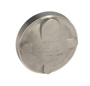 4 in. Grooved Schedule 10 316L Stainless Steel Cap