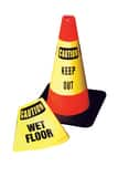 Accuform Cone Cuff™ Sleeve CAUTION - SIDE WALK CLOSED AFBC912E at Pollardwater