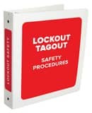 Accuform Lockout TAGOUT PROCEDURE STN BNDR AKSS146 at Pollardwater