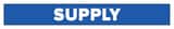 Accuform Signs Supply Pipe Marker in Blue ARPK693SSD at Pollardwater