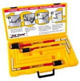 Brenelle Jet Swet™ 1-1/4 - 2 in. Full Plumbing Plug Tools Kit with PVC Carrying Case B4100 at Pollardwater