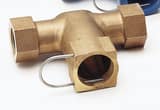 Seametrics IP800 Series 1 in. Female Threaded Bronze Tee for 800 Series Fixed Depth Insertion Meters SMF81TB100 at Pollardwater
