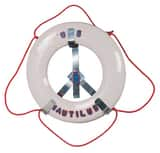 Jim-Buoy GX Series 30 LIFE Ring Less STRP White USCG CGWX30WHITE at Pollardwater