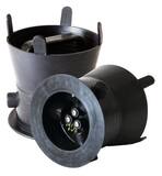 SW Services Debris Caps™ 4-3/4 - 5-1/2 DEBRIS Cap With Black Heavy Duty SDC4X5ABK at Pollardwater