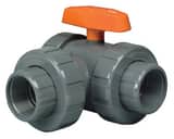 Plastic T-Port Union Socket Weld 150# Ball Valve HLA1300S at Pollardwater
