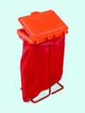 Bel-Art Products 3-3/8 x 5 x 8-1/2 in. Wire Frame for 8-1/2 x 11 in. F13166-0001 Biohazard Bags BH131931000 at Pollardwater