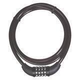 Master Lock 4 ft. x 3/8 in. Steel Cable with Loop in Black and Yellow M85DPF at Pollardwater