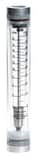Blue-White Industries 1/2 in. FNPT Variable Area Flowmeter 0.3-3 gpm BF40377LN8 at Pollardwater