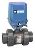 Hayward Industrial Products Series EAU 3/4 in. Plastic Full Port Union Threaded x Union Socket Weld 250# Ball Valve HEAUTB107STV at Pollardwater