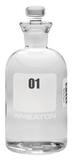 300 mL BOD Bottles w/ Stoppers Numbered 1-24 Case W22749701 at Pollardwater