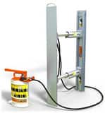 Kundel Tren-Shore® 9 ft. Rail System with (2) 22-36 in. Cylinders Less Pump KTS2236090HD at Pollardwater