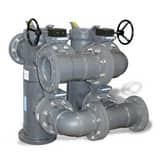 Duplex Plastic Flanged Valve Strainer HDB1800FT at Pollardwater