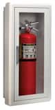 Logistics Supply Company 10-1/2 x 5-1/2 in. Semi-Recessed Fire Extinguisher Cabinet L1816F10JL at Pollardwater