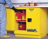 Justrite Sure-Grip® EX 22 gal Manual Close Wall Mount Safety Cabinet J892300 at Pollardwater